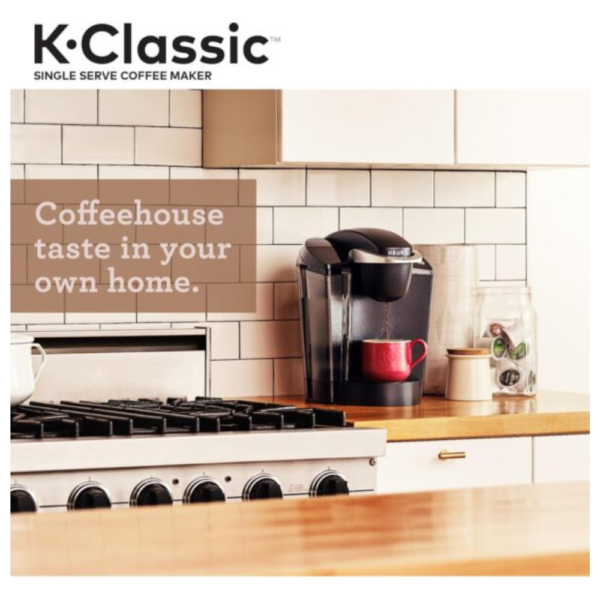 Keurig K-Classic Single Serve K-Cup Pod Coffee Maker - Image 2