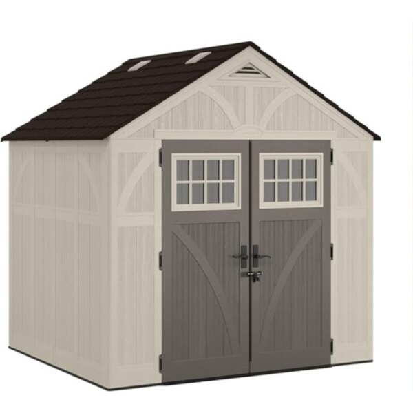 Suncast 8'x7' Heavy Duty Resin Tremont Storage Shed