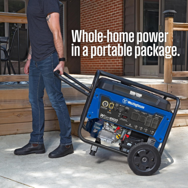 Westinghouse 12500 Watt Dual Fuel Home Backup Portable Generator - Image 5