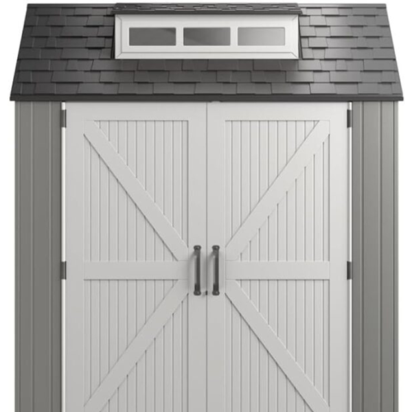 Rubbermaid Resin Outdoor Storage Shed With Floor (7 x 7 Ft) - Image 2