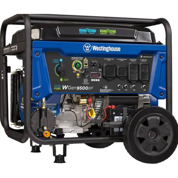 Westinghouse 12500 Watt Dual Fuel Home Backup Portable Generator