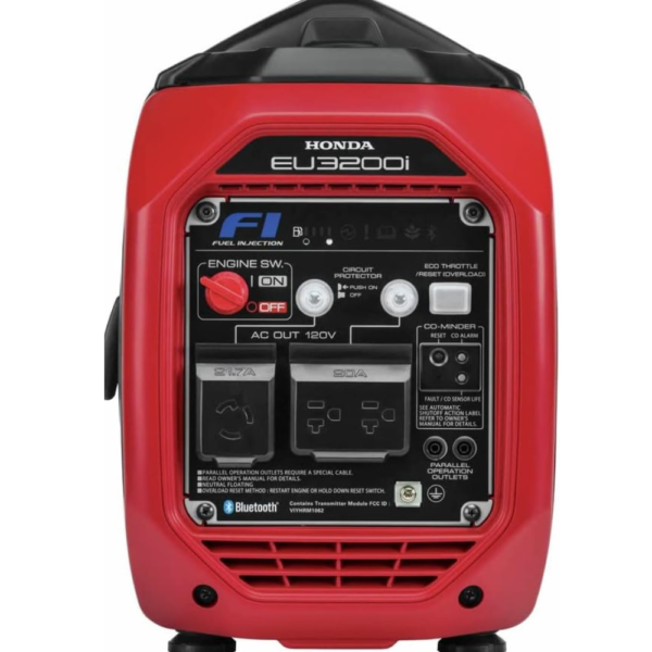 Honda EU3200I 3200 Watt Bluetooth Portable Inverter Generator with CO-MINDER - Image 2