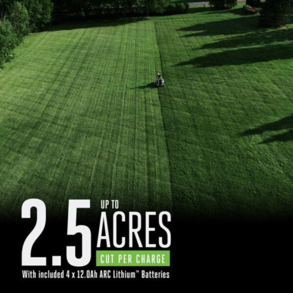 EGO POWER+ Z6 Zero Turn Riding Mower with e-Steer™ Technology - Image 5