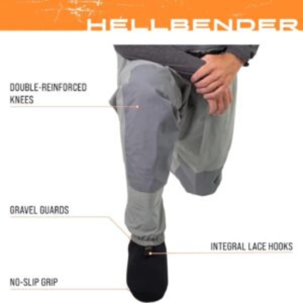 FROGG TOGGS Hellbender Breathable Stockingfoot Fishing Chest Wader - Image 2