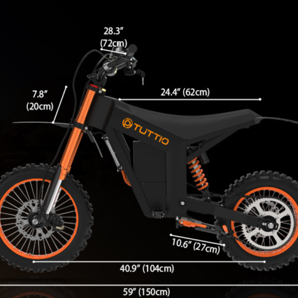 Soleil01 Electric-Dirt-Bike for Teens Adults, Fat Tire - Image 6