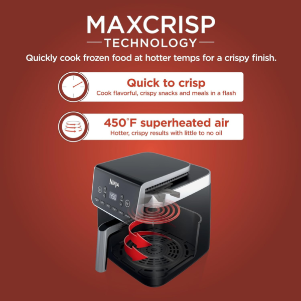 Ninja Air Fryer Pro XL 6-in-1 with Ninja ProChef Wireless Thermometer - Image 9